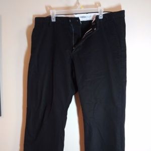 Men's Black Cotton Pants 40x30